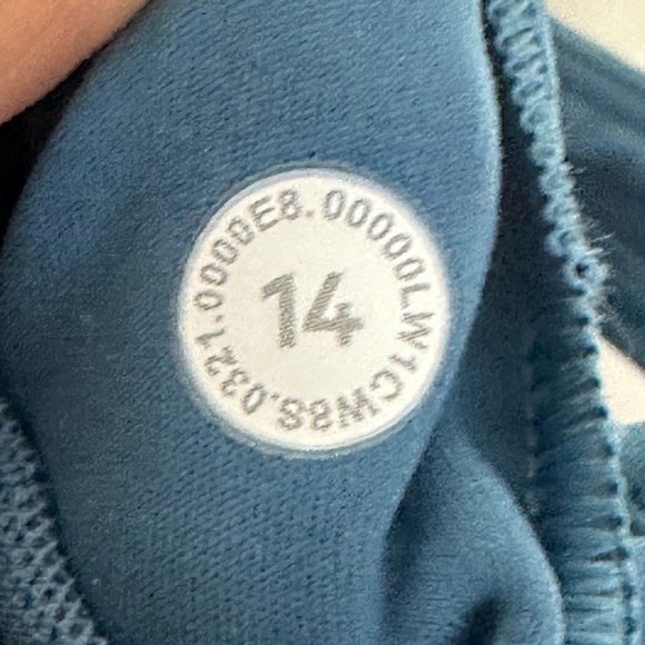 Lululemon Size 14 Blue Women's Tank Top - Picture 5 of 5